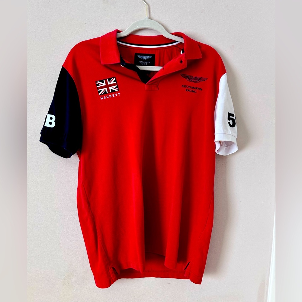 Aston Martin classic series, large racing shirt by Hackett